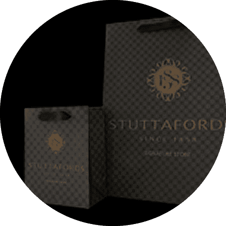 stuttafords promotional bags in a circle