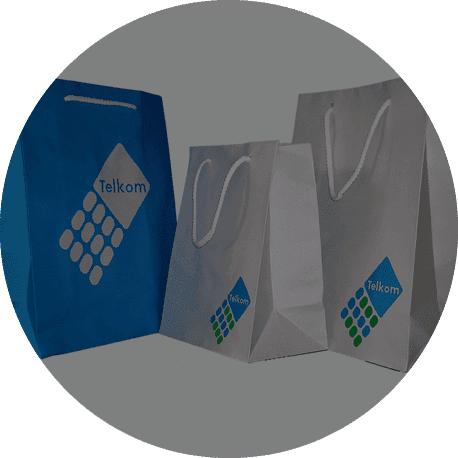 telkom branded promotion bags